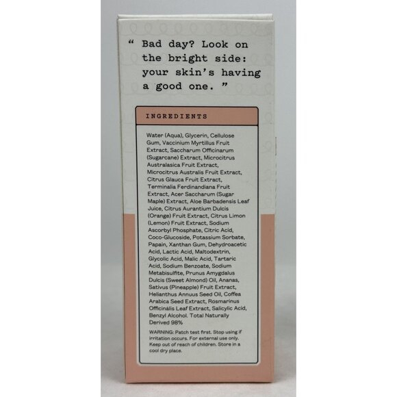 Frank Body Brightening Vitamin C Mask 50ml 1.69 fl oz Gentle Resurfacing NEW - Picture 5 of 9